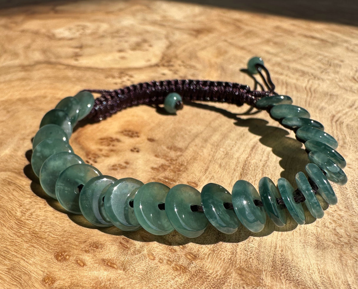 Guatemalan Jadeite PI Round Bracelet