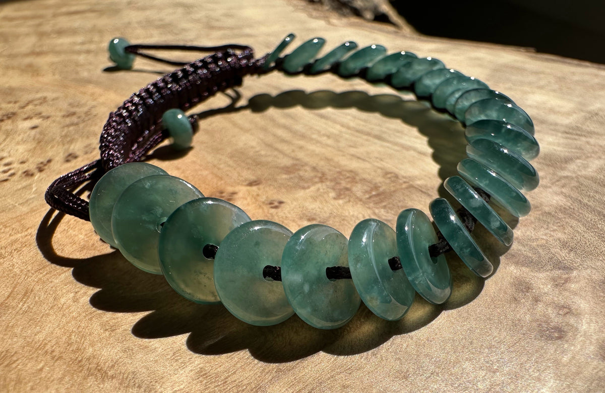 Guatemalan Jadeite PI Round Bracelet