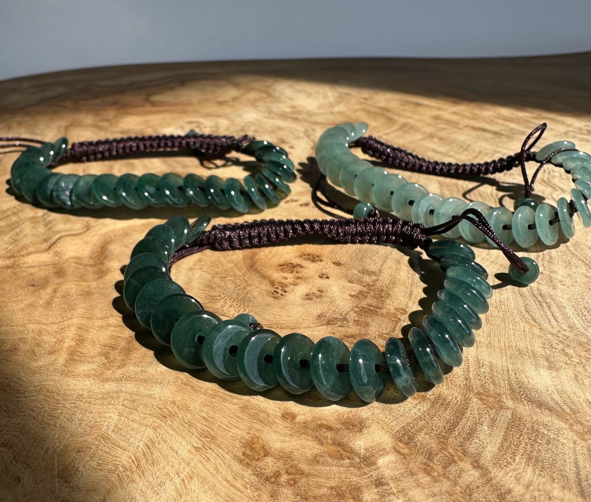 Guatemalan Jadeite PI Round Bracelet