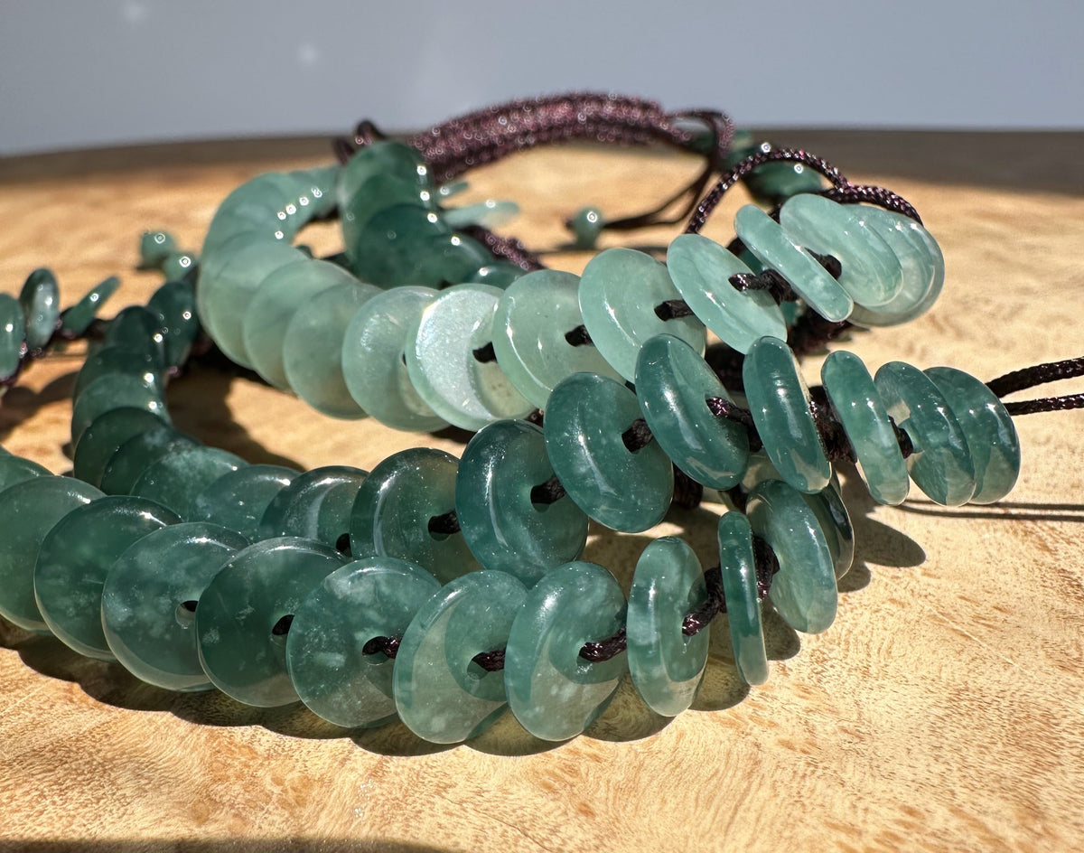 Guatemalan Jadeite PI Round Bracelet