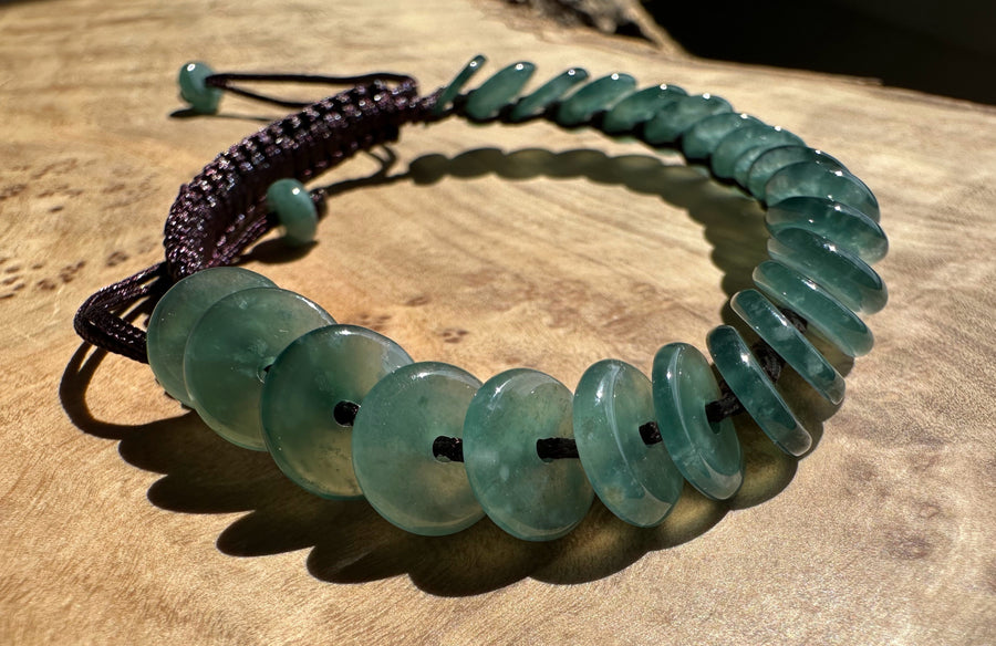 Guatemalan Jadeite PI Round Bracelet